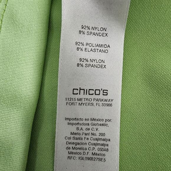 Chicos Women Tank Top Size 2 Large Sleeveless Stretch Lightweight Basic Layering - Picture 7 of 9